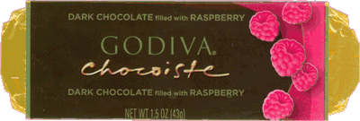 Godiva&reg; - Dark Chocolate with Raspberry