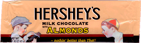 Hershey's Bar with Almonds (retro)