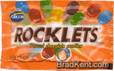 Rocklets&reg; Peanut Chocolate Candies