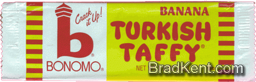 Bonomo Turkish Taffy - Banana