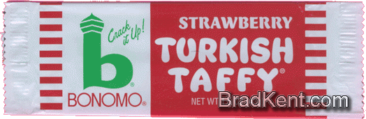 Bonomo Turkish Taffy - Strawberry