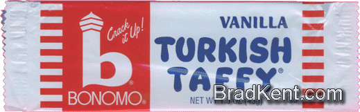 Bonomo Turkish Taffy - Vanilla