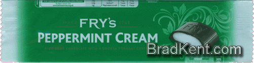 Fry's Peppermint Cream