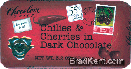 Chilies & Cherries in Dark Chocolate
