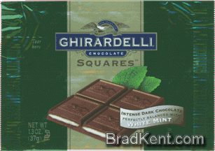 Ghirardelli Squares - White Mint