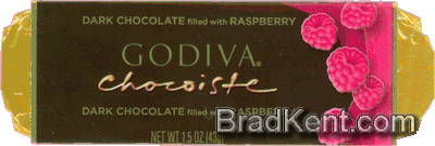Godiva&reg; - Dark Chocolate with Raspberry