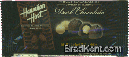 Hawaiian Host&reg; - Dark Chocolate Covered Macadamia Nuts