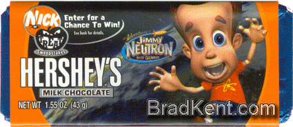 Jimmy Neutron Hershey's Bar
