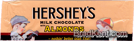 Hershey's Bar with Almonds (retro)