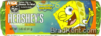 SpongeBob Squarepants Hershey's Bar