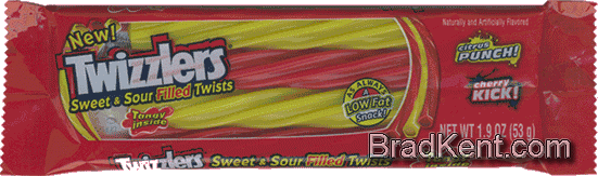 Twizzlers&reg; - Sweet & Sour Filled Twists