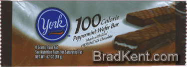 York&trade; - 100 calorie peppermint wafer bar