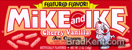 Mike and Ike&reg; - Cherry Vanilla Ice Cream