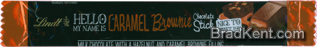 Caramel Brownie Chocolate Stick