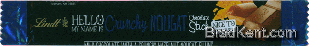 Crunchy Nougat Chocolate Stick