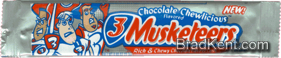 Chocolate Chewlicious&trade; 3 Musketeers