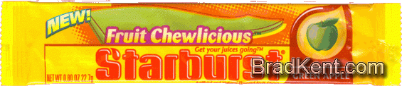Fruit Chewlicious&trade; Starburst - Green Apple