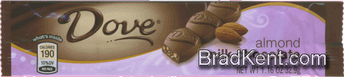 Dove&reg; - milk chocolate almond