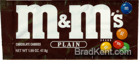 m&m plain