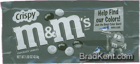 m&m's&reg; - Crispy (Black & White)