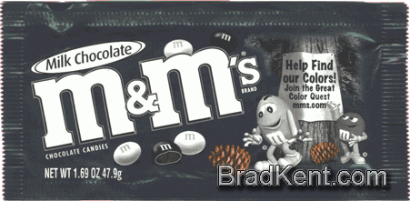 m&m's&reg; - Milk Chocolate (Black & White)