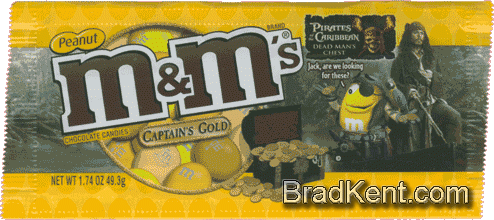m&m's&reg; - Pirates of the Caribbean - Captain's Gold