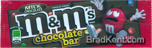 m&m's&reg; chocolate bar