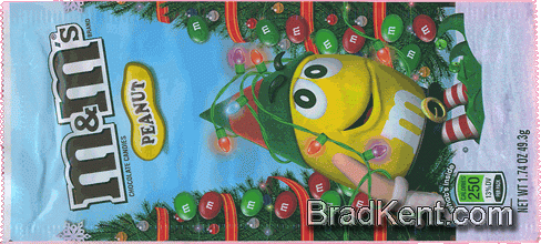 m&m's&reg; - Christmas - Peanut