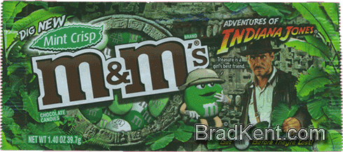 m&m's&reg; - Indiana Jones Mint Crisp