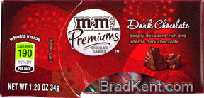 m&m's&reg; - Premiums - Dark Chocolate