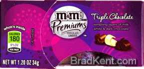 m&m's&reg; - Premiums - Triple Chocolate