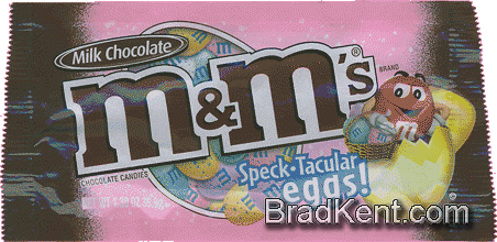 m&m's&reg; - Speck-Tacular eggs!