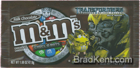 m&m's&reg; - Transformers - Milk Chocolate