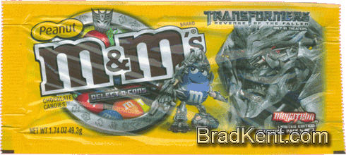 m&m's&reg; - Transformers - Peanut