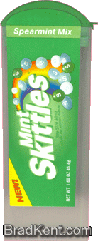 Mint Skittles&reg; - Spearmint Mix