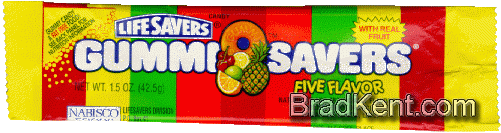 Life Savers - Gummi Savers&reg;: Five Flavor