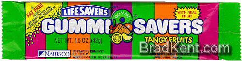 Life Savers - Gummi Savers&reg;: Tangy Fruits