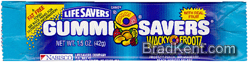 Life Savers - Gummi Savers&reg;: Wacky Frootz