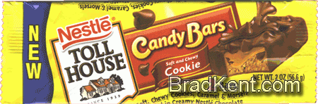Toll House Candy Bars (Soft and Chewy Cookie)