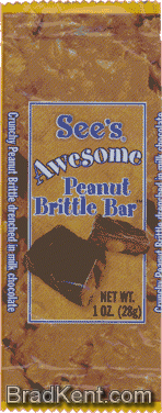 See's&reg; Awesome Peanut Brittle Bar&trade;