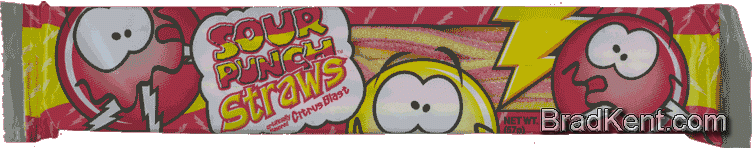 Sour Punch&trade; Straws - Citrus Blast