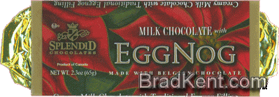 Milk Chocolate with Egg Nog