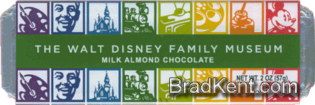 Walt Disney Family Museum - Milk Chocolate / Almond